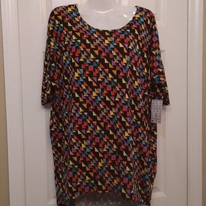 NWT Colorful Lularoe Irma in Size Small